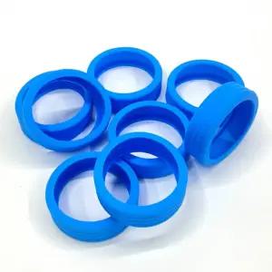 실리콘 캐리어 바퀴 커버 블루 바퀴 캐리어 커버 보호 덮개 슈즈