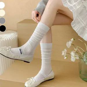 스위트 펀칭 얇은 스타킹 니삭스 1켤레 ELY-1081 망사양말