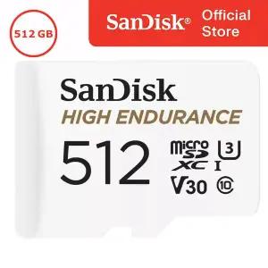 [샌디스크]SanDisk High Endurance microSDXC 512GB 512기가 V30 마이크로 메모리카드 SDQQNR