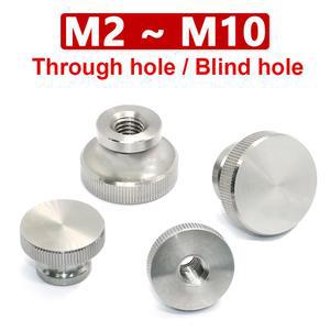 스테인레스 스틸 핸드 너트 하이 헤드 널링 엄지 스루/블라인드 홀 광고 장식 네일 M2 M2.5 M3 M4 M5 M6 M8 M10