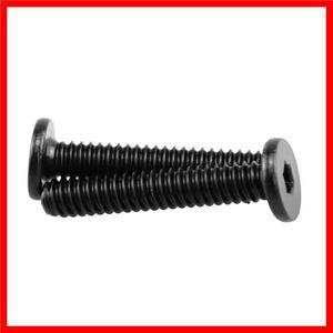 M2 M3 M4 M6 M8 블랙 304 스테인리스 스틸 플랫 헤드 헥스 소켓 스크류 앨런 웨이퍼 볼트 울트라 씬