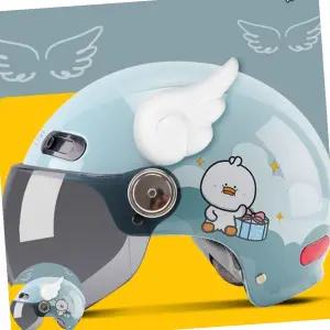 스쿠터장식 오토바이 헬멧 악세서리 천사날개 동물귀 튜닝