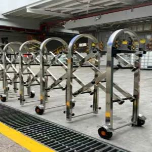 이동식 바리게이트 스테인리스 바리케이트 접이식 펜스