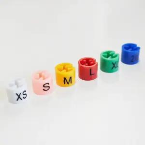 의류 옷걸이 사이즈 표시 링 매장 디피 디스플레이