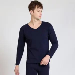 베이직내복 3컬러 베이직 남성 이너웨어 브이넥 상하의세트 내복