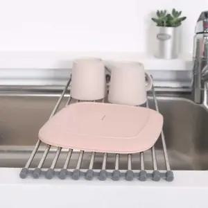 현이몰 12롤 패트 주방 물빠짐 돌돌 말아 보관 설거지 선반 돌돌말아서보관 두툼한롤매트 선반식기건조대