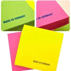 독일 신상 20매 트렌드 부직포 칼라행주