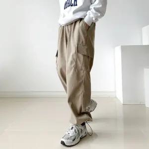 와이드바지 폴틴 골덴 카고 조거 와이드 팬츠 SD-230913M