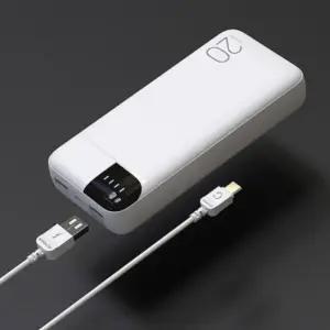 대용량 고속 충전 슬림 무선 보조배터리 20000mAh