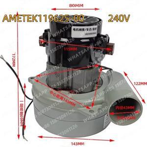 240V 50/60HZ 바닥 세척기 워터 펌프 AMETEK 119625-00 진공 청소기 교체용