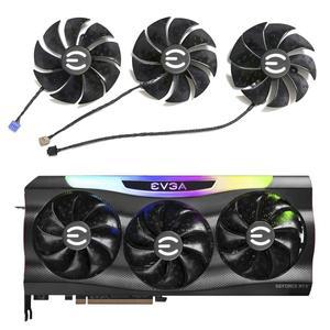 EVGA GeForce RTX 3070 FTW3 ULTRA GAMING 그래픽 카드 팬용 새 87MM PLD09220S12H 비디오 팬 쿨러