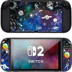 닌텐도 스위치 2용 DLseego 보호 소프트 케이스 (2025) 손잡이용 그립 커버 분리형 조이-C 컨트롤러 충격