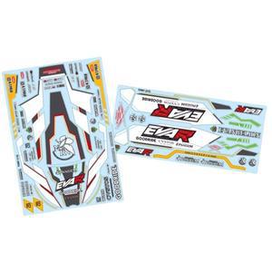 TC967 1/10 야리스 에반게리온 RC 드리프트 바디 스티커