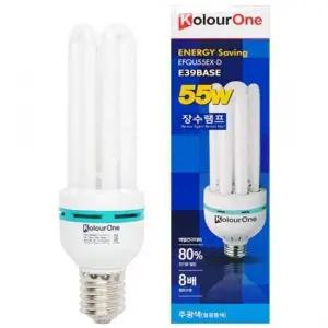 BS 246LIS57 장수램프 EL55W E39BASE 주광색