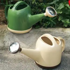 플라스틱 물뿌리개 대용량 올리브 조리개 가드닝 물뿌리개 텃밭 정원 베란다 용품