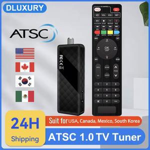 ATSC 녹화 USB 박스 튜너 디지털 TV DLUXURY TV EPG 수신기 PVR HD 컨버터 ATSC 미니 멀티미디어 FTA