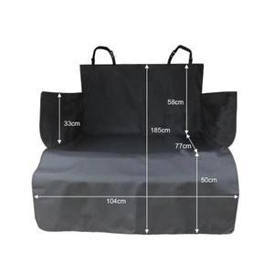 겨울용 두꺼운 자동차 트렁크 애완동물 매트 대형견용 방수 긁힘 개 좌석 커버 털 패드