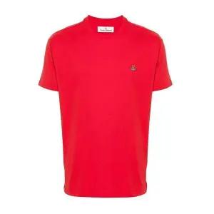[비비안웨스트우드] 반팔 티셔츠 레드 96100990