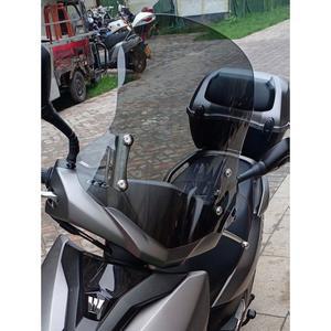 윈드스크린 SCR110 슈퍼커브 소형 조절식 윈드 27x12cm 4 5mm 바람막이