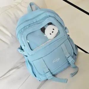 [패션] 남녀공용 대학생 경량 백팩 고등학생 책가방 데일리 가방