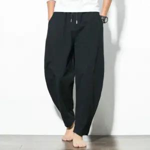 남자 허리밴딩 루즈핏 배기 팬츠 HH-A72 BGl8+9ajw