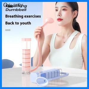 조절 가능한 다이어프램 호흡 덤벨 트레이너 (코어 강화, 얼굴 근육 강화, 폐활량 증가)