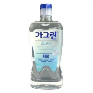 쿨샵 구강청결제 가그린제로 치은염예방 마일드민트향