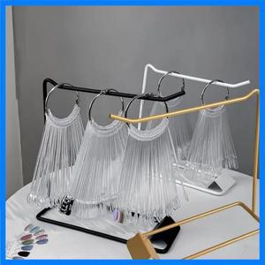 Nail Swatches Color Card Display Chart Gel Polish Template Nail Art Tips Sample Stand Nail Polish Pr