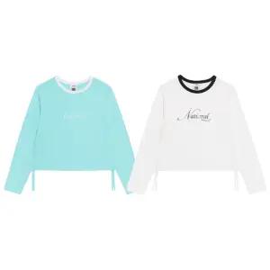 2026 SS 내셔널지오그래픽키즈 KIDS 여아 핏 변형 긴팔 티셔츠 K261GTS030