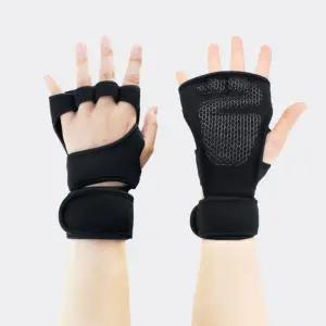 이시아르 헬스장갑 한컬레 블랙 XL 용장갑 웨이트 운동 반장갑 남자 여성 글러브