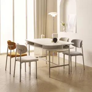 일마레하우스 큐비 4인용 수납 식탁세트 1400 (의자4)