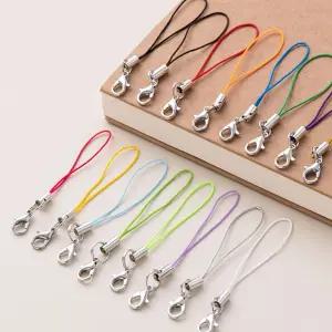 컬러 열쇠고리 줄 끈 스트랩 인형 키링 부자재
