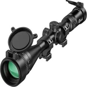 CVLIFE 이글페더 Z03 6-24x50 AO 라이플 스코프 시차 조정이 가능한 사냥용 빨간색 및 녹색 조명 밀닷