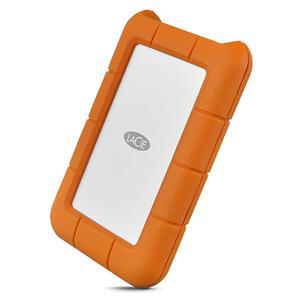 [미국배송] LACIE RUGGED SECURE 2TB 외장 하드 드라이브 휴대용 HDD U2013 USB-C USB 3.0 낙하 충격 먼지 비 저항성 컴퓨터 데스크톱 워크스테이션 노트북 하드웨어 암호화 1개월 ADOBE CC(STFR2000403)