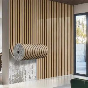 템바보드 벽지 붙이는 템파보드 접착식 1개 벽장식 입체 PVC 마감재 시트지 카키 셀프시공 60cmx10m