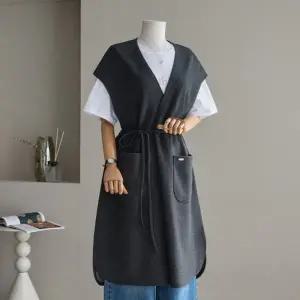 (안나앤플러스) 드닌 메달 스트랩 베스트[베스트ED898] 빅사이즈