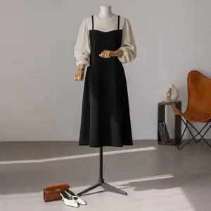 (안나앤플러스) 세아 링클 플레어 원피스[드레스EFB87] 빅사이즈