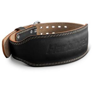 하빈저 패딩 가죽 역도 벨트 2.0-4인치 또는 6인치 너비 - 폼 쿠션, 지지력 및 이동성을 위한 테이퍼드 디자인, 4인치, 중형