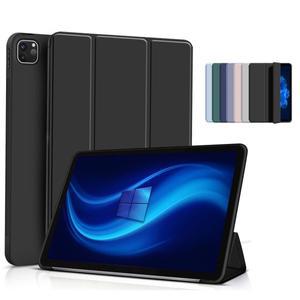 iPad Pro 11 2018 2020 1st 2nd 3rf 4세대 소프트 실리콘 케이스, Air 4 5 6 7 10.9'' 플립 스마트 커버