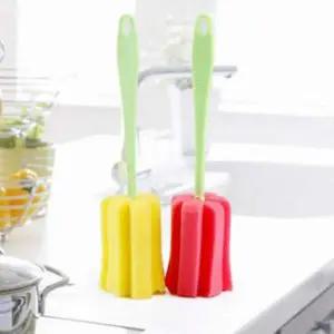 [콩심팥심]텀블러 수세미 병솔 ZF 병세척 보틀브러쉬 세척솔 스펀지세척솔