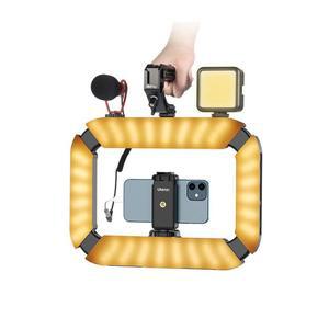 스마트폰 양손 조명 흔들림 브라켓 방지 짐벌 양면핸드헬드 동영상