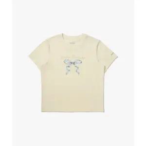 디아도라 Diadora 테니스 리본 그래픽 반팔 티셔츠 YELLOW 1670198