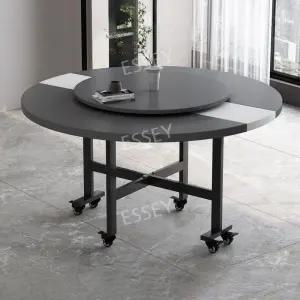 중국집 원탁 식탁 탁자 테이블 식당 이동식 회전 호텔 원형