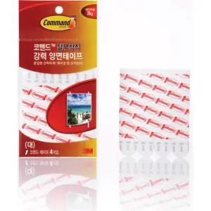 코맨드 리필 양면테이프 대 4ST 3M