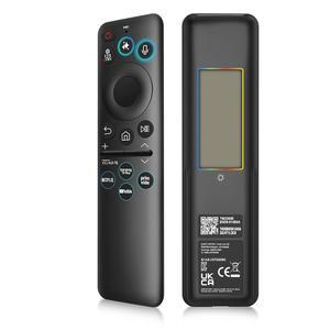 삼성 스마트 TV용 솔라 보이스 리모컨, TV 리모컨을 AI, 음성 제어 솔라셀, USB-C 충전식, 2년 보증으로 교체하는 뉴스 BN59-01480A.