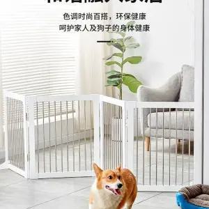 칸막이 원목 문 안전 현관 베란다 강아지 안 접이식 방묘 펜스 반려견