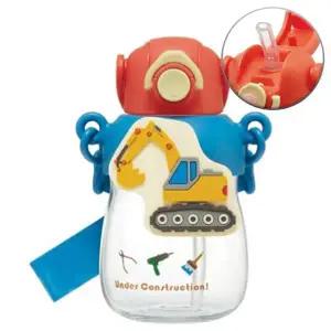 [에이치플러스몰]워킹카 스트로우 보틀 650ml 1P 원터치 열림방지 휴대용 외출 물통