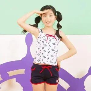 [콩심팥심]키티 여아 수영복 키즈 후드 래쉬가드 팬츠 수모 p 세트 레쉬가드