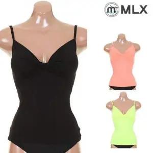 BS 엠엘엑스_여성 페미니한 비치웨어룩 나시탑 워터파크 여름