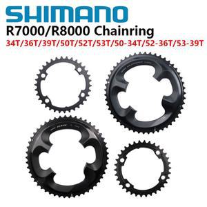 Shimano Ultegra R8000 / 105 11s 크랭크셋 체인링(도로 자전거용) 34T/36T/39T/50T/52T/53T/50-34T/52-36T